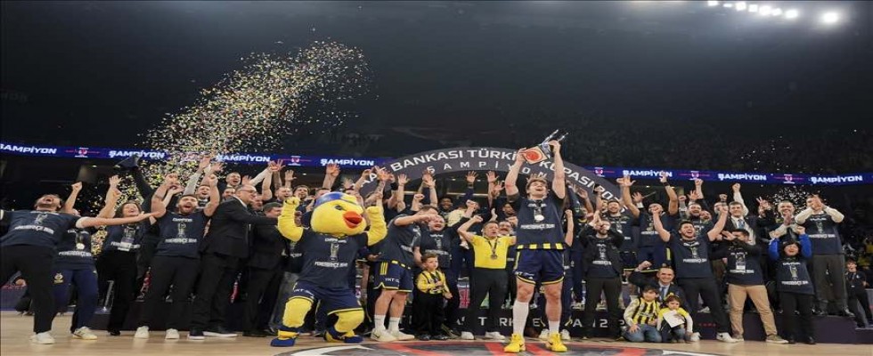 Türkiye Kupası üst üste 3.kez Fenerbahçe'nin